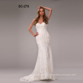 China Custom Made strapless mermaid wedding dresses